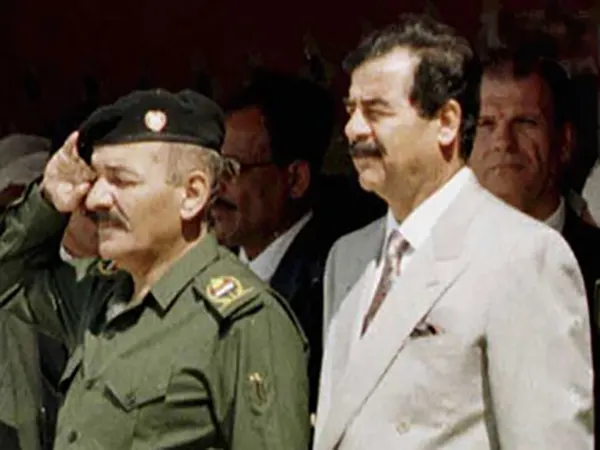 احمد حسن البکر یکی ازفرماندهان رژیم بعث