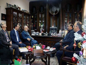 نشست هماهنگی برگزاری هجدهمین آیین بزرگداشت شهدای ادیان توحیدی با حضور عباسعلی رضایی مدیرکل بنیاد شهید