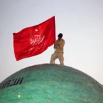 مراسم جشن نیمه شعبان در یادمان شهدای هویزه با حضور اقشار مختلف مردم از جمله دانشجویان و دانش‌آموزان