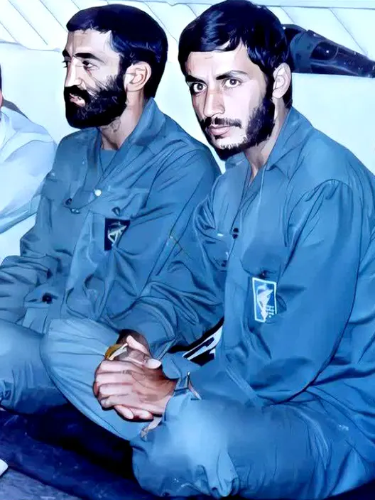 تصویری از همت و متوسلیان کنار یکدیگر 