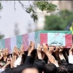 تشییع شهید گمنام در دانشگاه افسری امام علی
