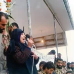 آسمانی شدن مادر شهیدِ زنجانی