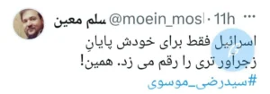 نظر کاربران مجازی در مورد شهادت سید رضی