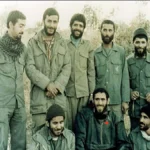 شهید سید محمدرضا دستواره در کنار شهید محمد ابراهیم همت